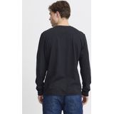 Shirt - Effen - Jersey - Lange Mouw - Normale Pasvorm