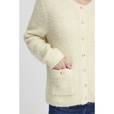 Ichi - Valmai - Cardigan - Grijs - Katoen