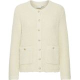 Ichi - Valmai - Cardigan - Grijs - Katoen