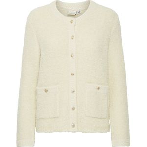 Ichi - Valmai - Cardigan - Grijs - Katoen