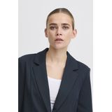 Ichi, Dames, Jassen, Blauw, Maat: L Leer,