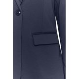 Ichi, Dames, Jassen, Blauw, Maat: L Leer,