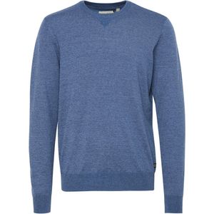 Copen Blue - Gebreide Trui - Regular Fit - Ronde Hals - Lange Mouwen