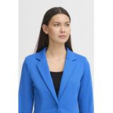 Kate - Blazer - Effen Zwart - Slanke Pasvorm - Lange Mouw