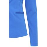 Kate - Blazer - Effen Zwart - Slanke Pasvorm - Lange Mouw