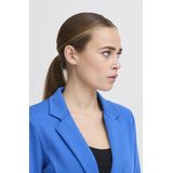 Kate - Blazer - Effen Zwart - Slanke Pasvorm - Lange Mouw