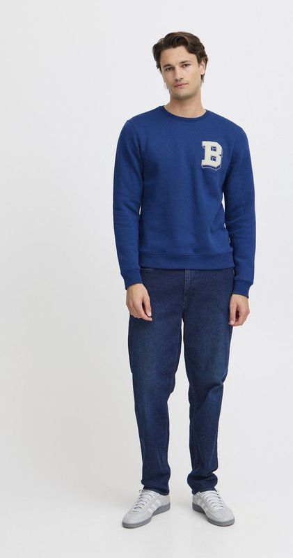 Blend - He - Sweatshirt - Katoenmix - Ronde Hals, Lange Mouwen