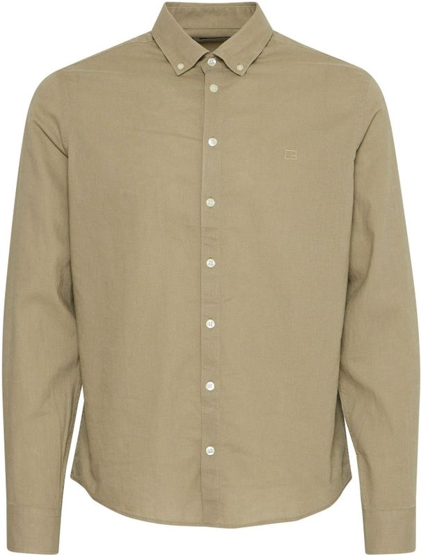 CFAnton - Overhemd - Knoopsluiting - Linnen - Lange Mouw