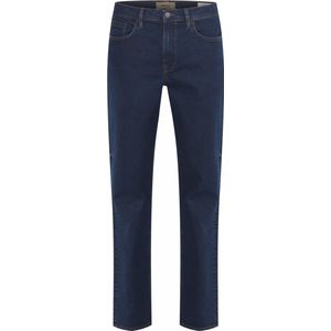 Jeans - Denim Dark Blue - Ritssluiting - Steekzakken - Straight Fit