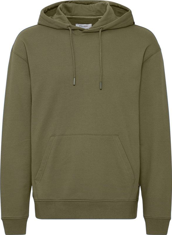 Hoodie - Effen - Sweatstof - Capuchon met Trekkoord