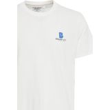 T-shirt - Effen - Jersey - Ronde Hals - Kwartmouw