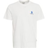 T-shirt - Effen - Jersey - Ronde Hals - Kwartmouw