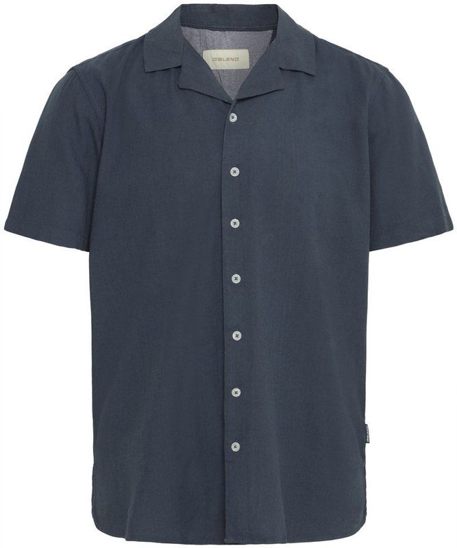 BLEND - Overhemd - Blauw - Bobby - Kwartmouw - Regular Fit