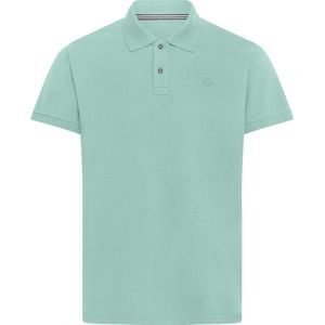 Shirt - ERIC - Effen - Katoen - Kwartmouw - Polokraag