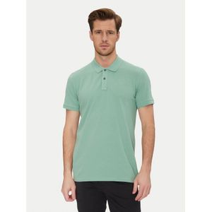 Shirt - Effen - Polokraag - Katoen - Normale Pasvorm - Kwartmouw