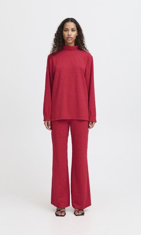 ICHI - OELLY - Sweatshirt - Lichtroze - Lange Mouw