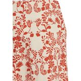 ICHI Ihkate Print Wide Casual Zakelijke Broek Dames - Fiesta Flower Aop