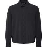 Shirt - Effen - Katoen - Lange Mouw - Kentkraag - Regular Fit