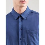 Blend - BHALO JERSEY SHIRT - Overhemd - Dress blues - Lange Mouwen