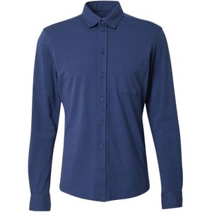 Overhemd - Effen - Katoen - Regular Fit - Lange Mouw