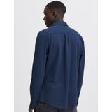 Overhemd - Effen - Katoen - Regular Fit - Lange Mouw