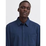 Overhemd - Effen - Katoen - Regular Fit - Lange Mouw