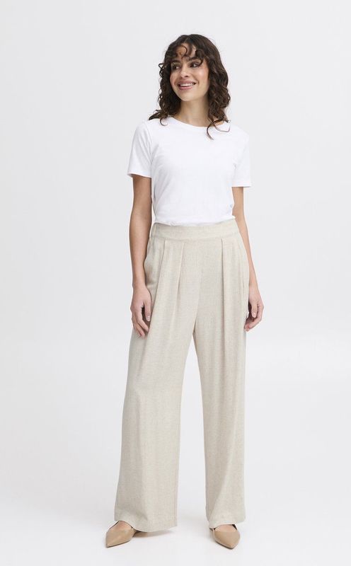 Harembroek - Effen - Viscose - High Waist - Wide Leg