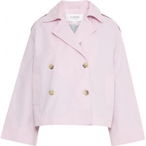 b.young BYCALEA SH TRENCH 2 - Dames Jas - Groen - Katoen