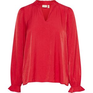 Fransa - FRDIANA BL 1 - Dames Blouse - Blauw - Katoen