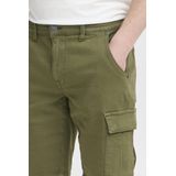 BLEND - Cargojeans - Olijfgroen - Knielengte - Regular Pasvorm