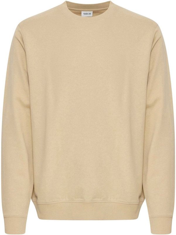 !Solid - SDORATIO - Sweatshirt - Beige - Katoen - Ronde Hals