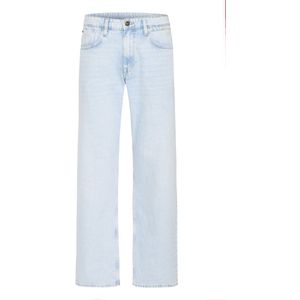 Jeans - Denim Light Blue - Relaxed Fit - Ritssluiting - Wijd