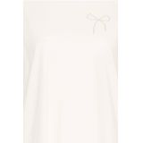 ICHI T-shirt - Wit - Katoen - Regular Pasvorm