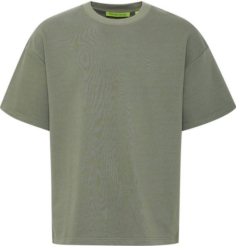 TheJoggConcept - Sportshirt - Olijfgroen