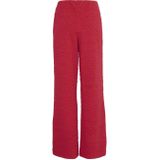 ICHI - Straight Casual Broek - Rood