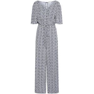 ICHI - Regular Jumpsuit - Donkerblauw