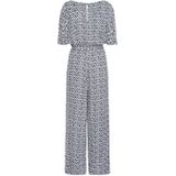 ICHI - Regular Jumpsuit - Donkerblauw