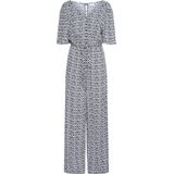 ICHI - Regular Jumpsuit - Donkerblauw