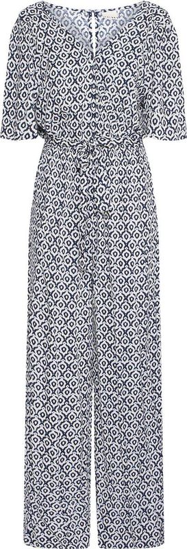 ICHI - Regular Jumpsuit - Donkerblauw