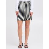 Ichi - Gestreepte Shorts - Veelkleurig - Korte Broeken