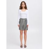 Ichi - Gestreepte Shorts - Veelkleurig - Korte Broeken