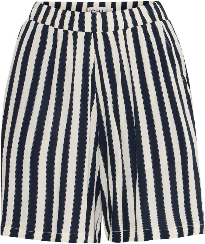 Ichi - Gestreepte Shorts - Veelkleurig - Korte Broeken