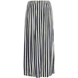 Ichi - Gestreepte Rok Total Eclipse - Blauw - Dames
