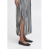 Ichi - Gestreepte Rok Total Eclipse - Blauw - Dames
