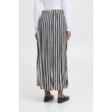 Ichi - Gestreepte Rok Total Eclipse - Blauw - Dames