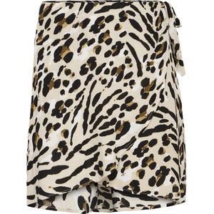 Ichi - Korte Rok - Multicolor - Elastische Tailleband