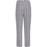 Ichi - Veelkleurige Broek - Hoge Taille - Dames