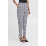 Ichi - Veelkleurige Broek - Hoge Taille - Dames