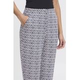 Ichi - Veelkleurige Broek - Hoge Taille - Dames