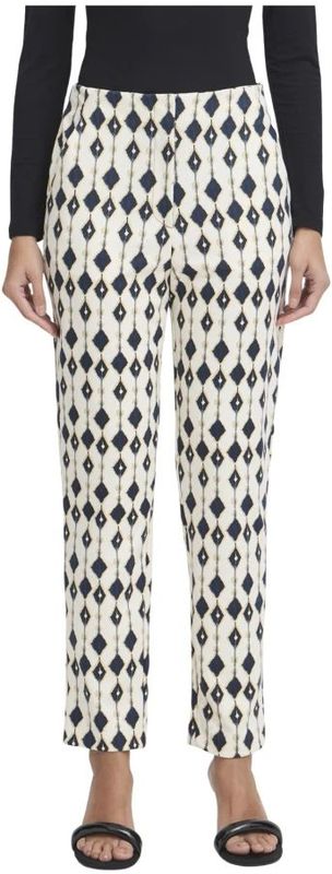 Ichi - Veelkleurige Broek - Hoge Taille - Dames